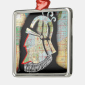  Chili Santiago Revel Metalen Ornament (Links)