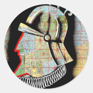  Chili Santiago Revel Ronde Sticker