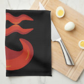 Chili Theedoek (Quarter Fold)