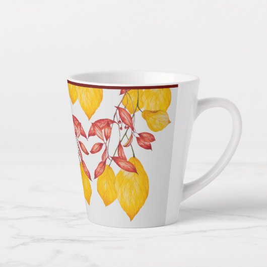 Chili & Turmeric sur une petite Mug en latte (Droite)