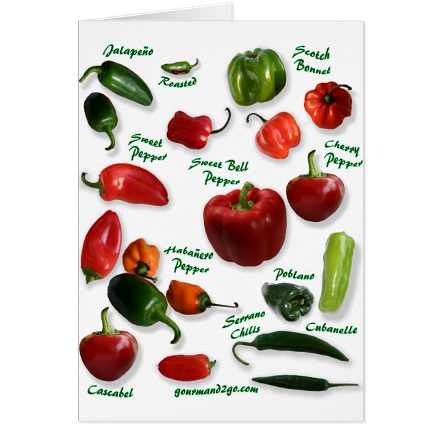 Chili Varieties (Voorkant)