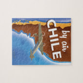 Chili Vintage Travel poster Legpuzzel (Horizontaal)