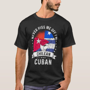 Chili vlag Cuba Groene Humor Burgerpride T-shirt