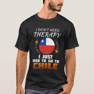 Chili Vlag I Funny Chileense Vlag I Vakantie Gift T-shirt
