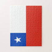 Chili vlag Jigzaag Puzzle Legpuzzel (Verticaal)