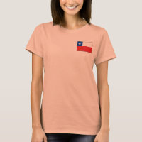 Chili Vlag + Landkaart T-Shirt