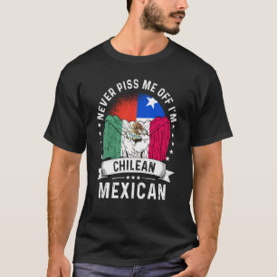Chili vlag Mexico Groene Humor BurgerPride T-shirt