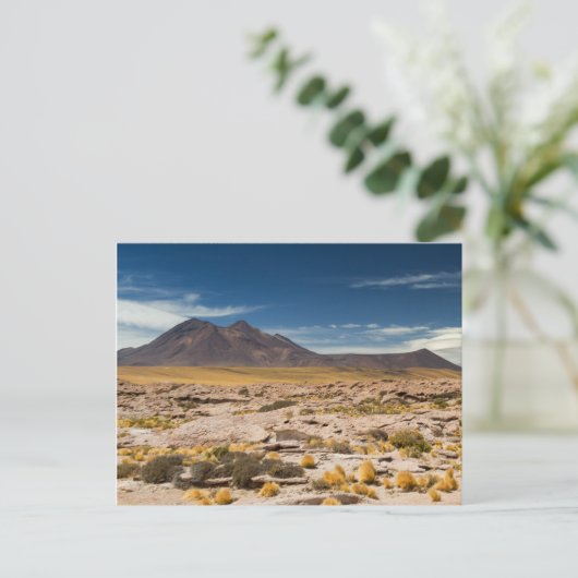 Chili - Volcan dans le désert d'Atacama carte post (Debout devant)