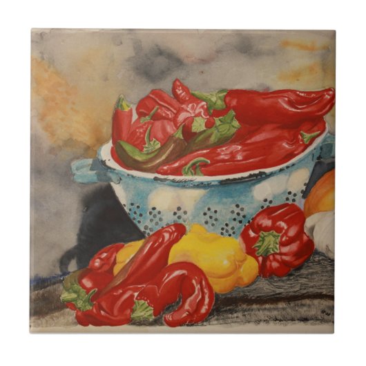 Chilies Tegeltje (Voorkant)