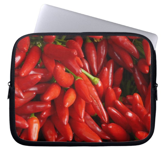 CHILIPEPERS 3 LAPTOP SLEEVE (Voorkant)