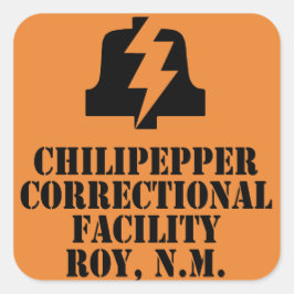 Chilipepper Correctionele Faciliteit Sticker