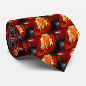 chilipezaad, stilleven stropdas (Opgerold)