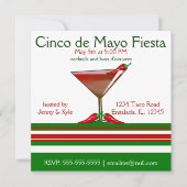Chilitini Cinco de Mayo Fiesta Party Kaart (Voorkant)