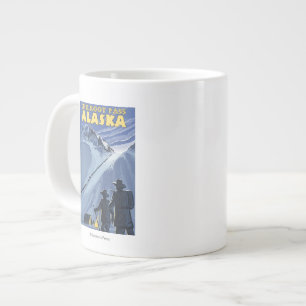 Chilkoot Pass, Alaska goudzoekers Extra Grote Mok