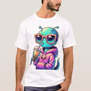 Chill Alien Vibes – Cosmic Colness Tshirt