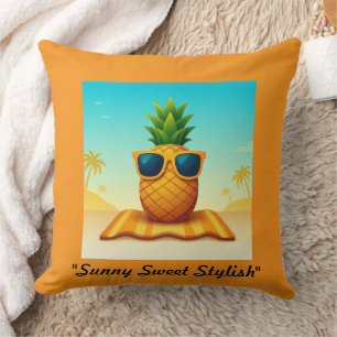 "Chill Beach Escape" Kussen