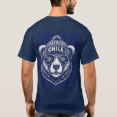 "Chill Beer Vibes" T-shirt (Achterkant)