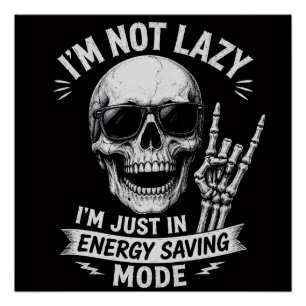 Chill Bot Humor Perfect Poster