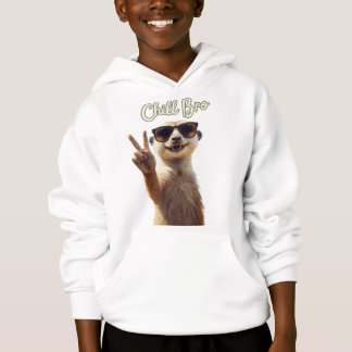 Chill Bro – Grappige Luiaard Hoodie