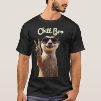 Chill Bro – Grappige Luiaard Hoodie T-shirt