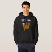 Chill Bro Sloth Hoodie (Voorkant volledig)