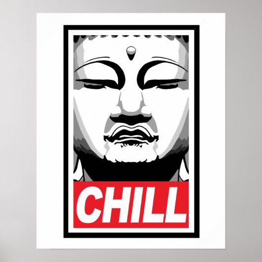 Chill Buddha Poster (Voorkant)