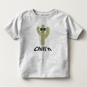 Chill Cactus Design - Toddler Fine Jersey T-Shir Kinder Shirts