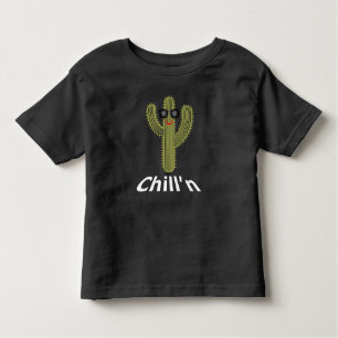 Chill Cactus Design - Toddler Fine Jersey T-Shir Kinder Shirts