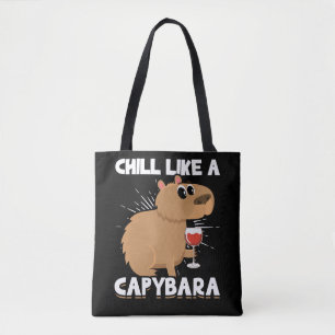 Chill Capybara Cute Animal Lover Draagtas