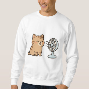 Chill Cat beroemd gemaakt door The Fan - Schattige Trui