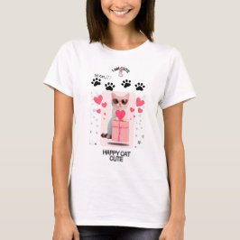 Chill Cat T-shirt | Cool Kitty Grafische Tee 