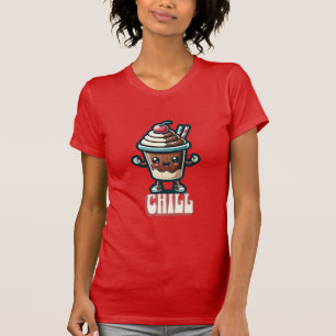 Chill Chocolade Milkshake Pun T-shirt