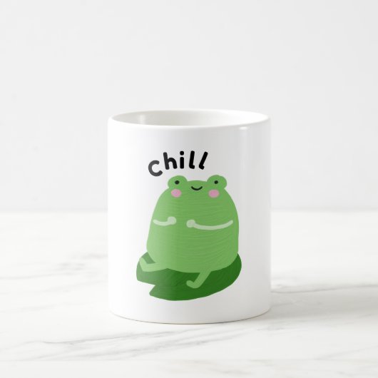 Chill Frog Coffee Mok (Center)