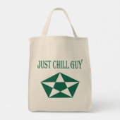 Chill Guy Tote Bag (Achterkant)