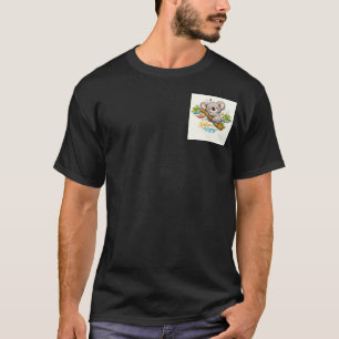 Chill Koala: Natuurlijke Simpele Vreugde Sticker T-shirt
