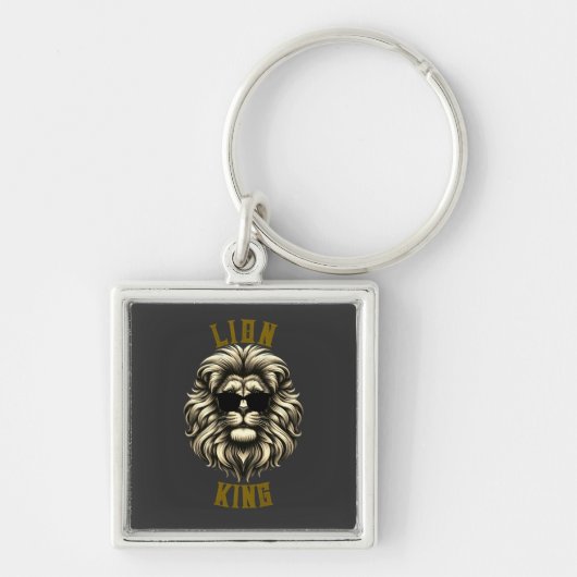 Chill Lion King Sleutelhanger (Voorkant)