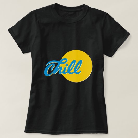 Chill Logo V2 - Aruba Classic T-Shirt (Design voorkant)