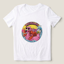 Chill Louisiana Crawfish & Beer T-shirt! ☀️🍹 Tri-Blend Shirt