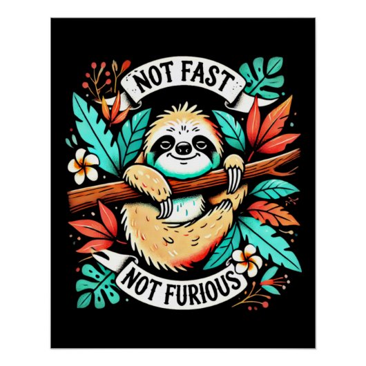 Chill Mode Activated - Glad Glanzend Poster Perfect Poster (Voorkant)