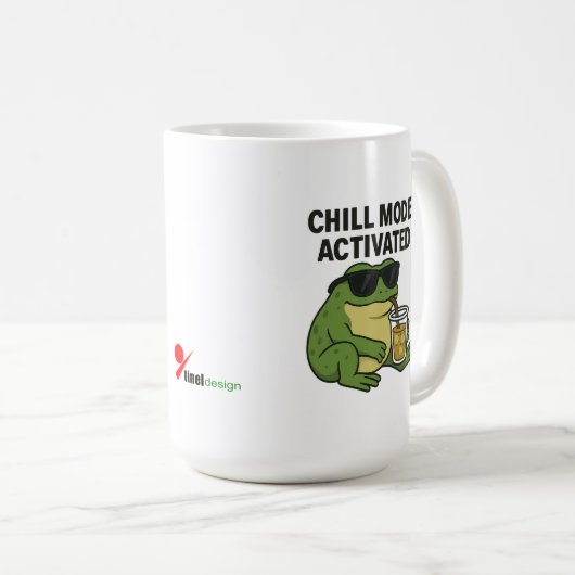Chill Mode: Geactiveerd Koffiemok (Voorkant rechts)