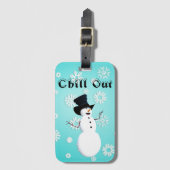 Chill-out Bagagelabel (Voorkant (verticaal))