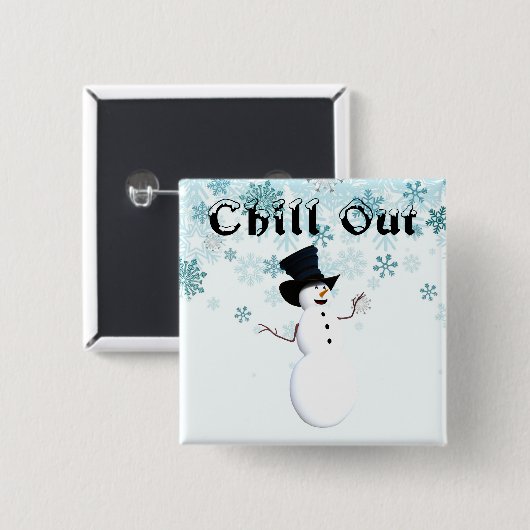 Chill Out Button (Voorkant /achterkant)