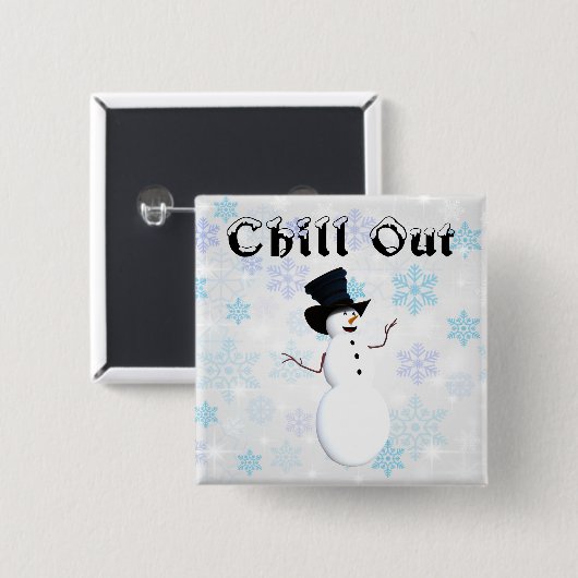 Chill Out Button (Voorkant /achterkant)