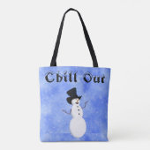 Chill-out Canvas tas (Achterkant)