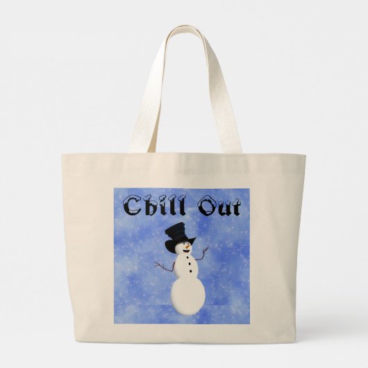 Chill-out Canvas tas (Achterkant)