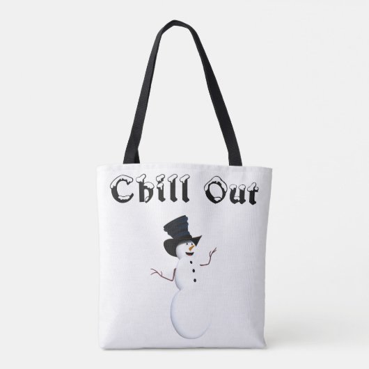 Chill-out Canvas tas (Achterkant)