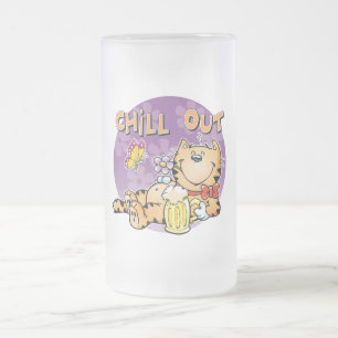 Chill Out Cat Matglas Bierpul