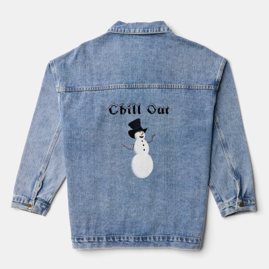 Chill Out Denim Jacket (Achterkant)