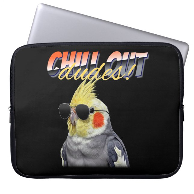Chill Out Dudes  Laptop Sleeve (Voorkant)