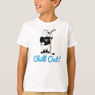 Chill Out Hockey Ijsbeer T-Shirt